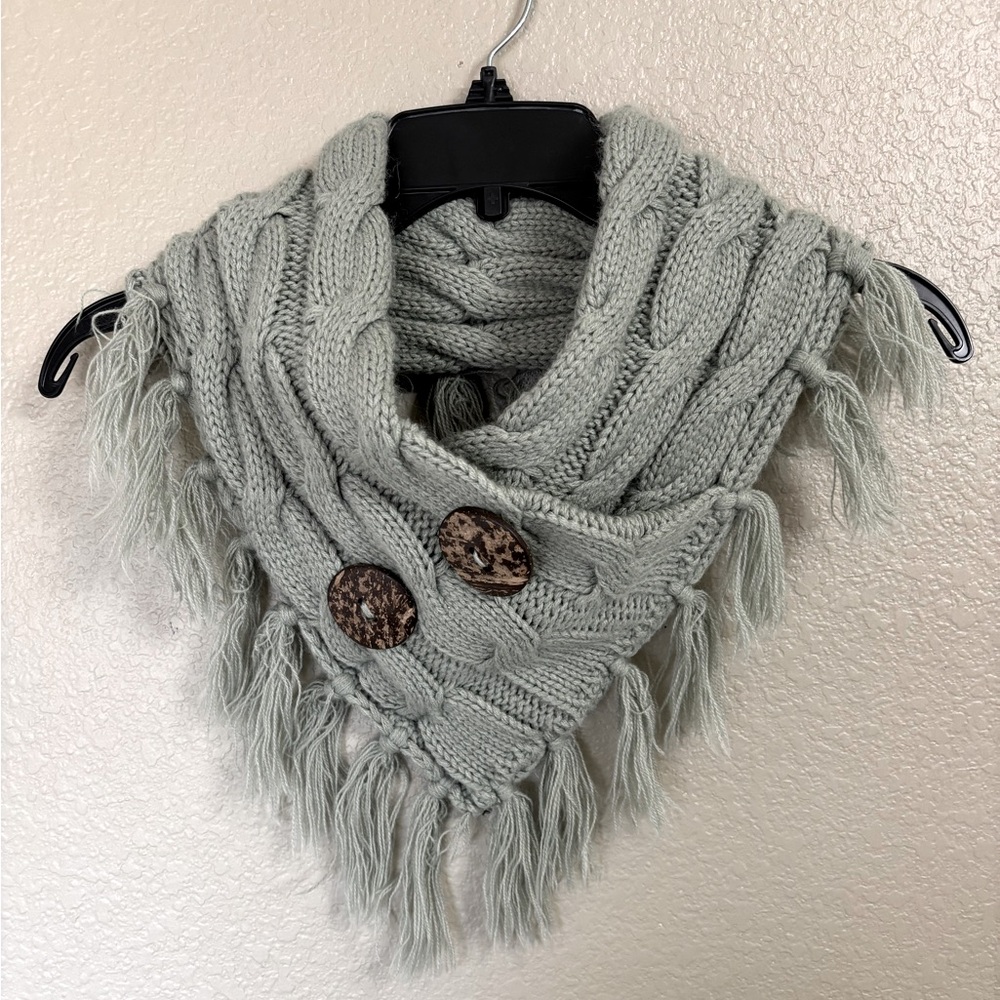 Sage Green Shoulder Warmer Wrap